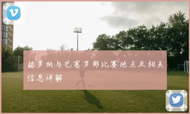 赫罗纳与巴塞罗那比赛地点及相关信息详解